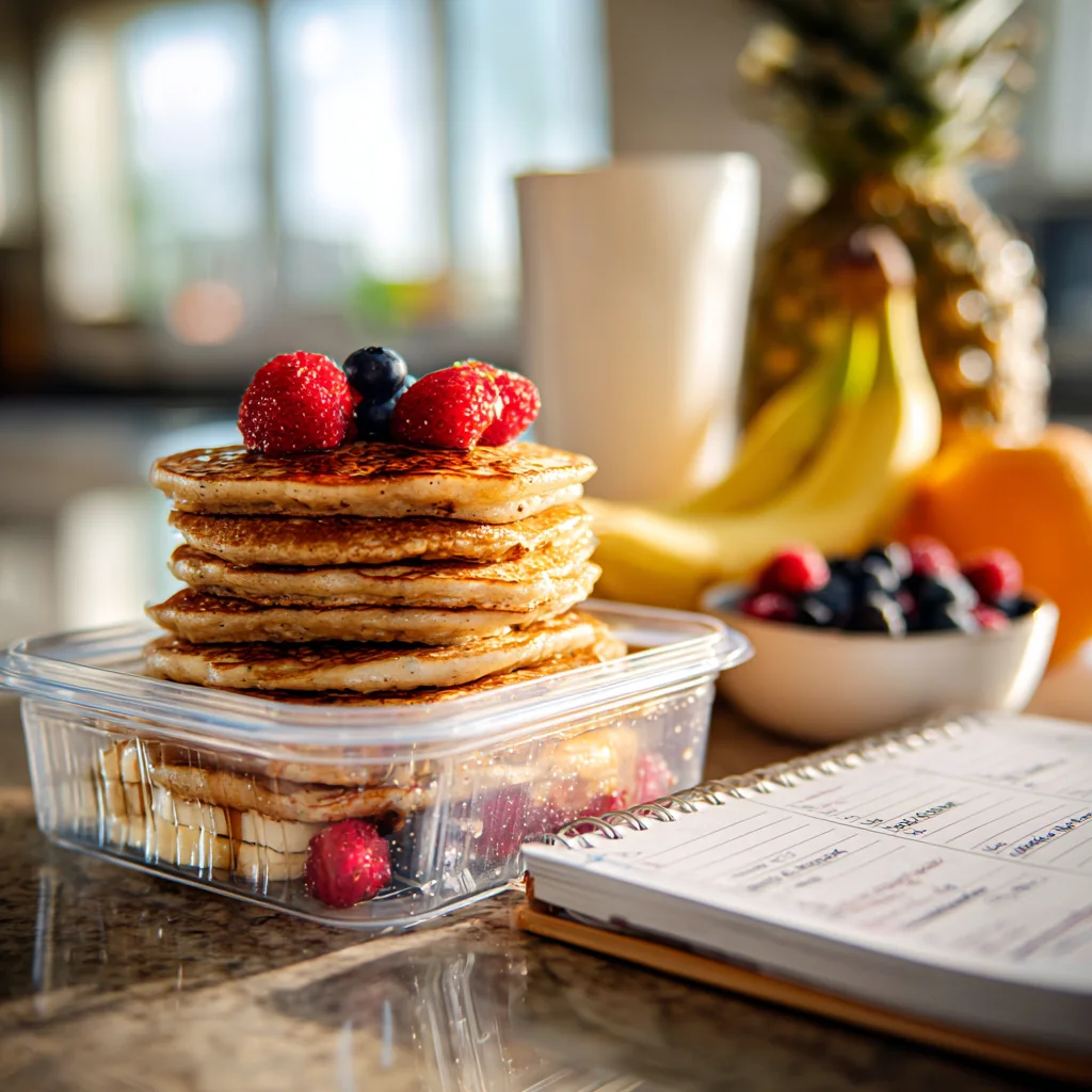 Sweet Potato Protein Pancakes: The Best Guilt-Free, Muscle-Building Breakfast Ever 6 Meal prep sweet potato protein pancakes